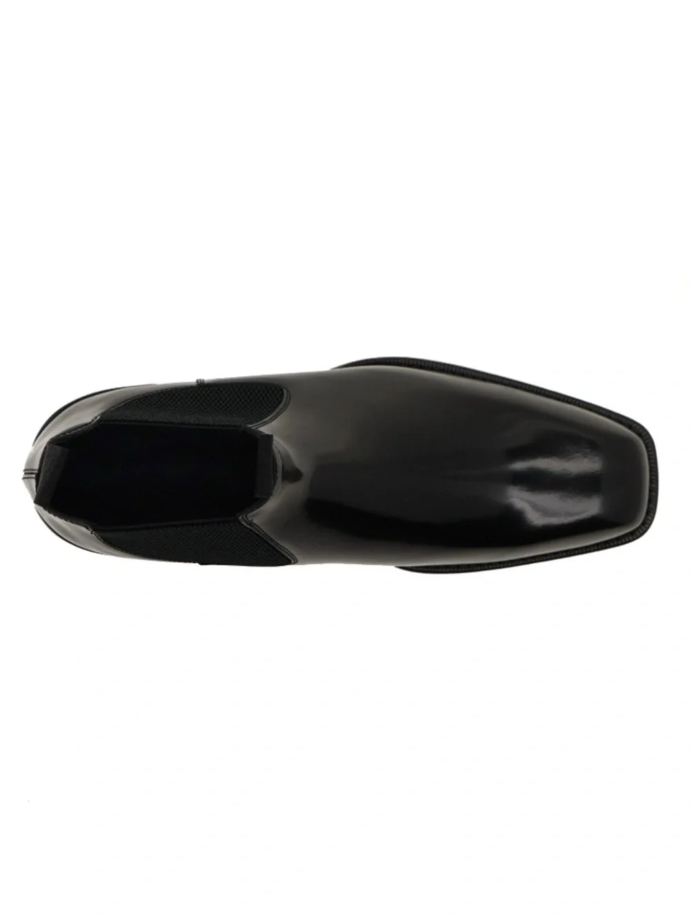 Burberry Bloomsbury Chelsea Boots Black Leather Size 43 New